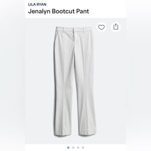 Lila Ryan Cream Bootcut Pants